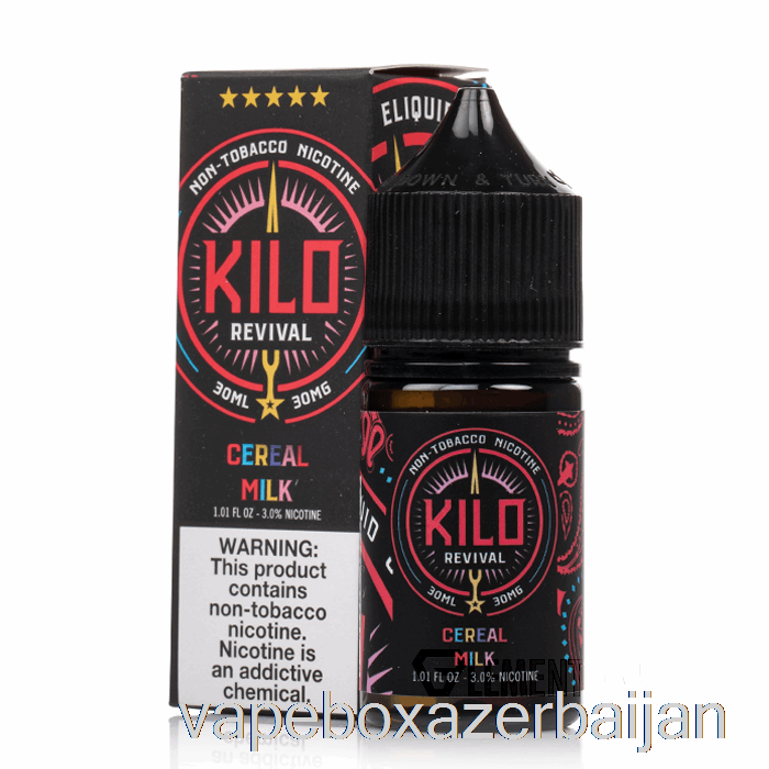 Vape Azerbaijan Cereal Milk - KILO Revival Salts - 30mL 30mg